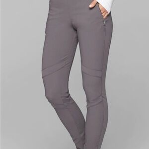 Athleta Highline Hybrid Summiter Tight, Gray women size 4